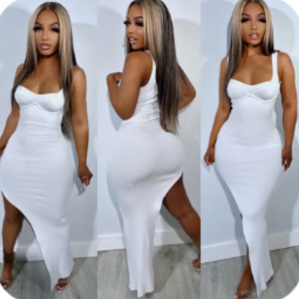 Elegant White Maxi Dress